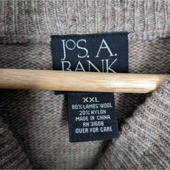 Jos. A. Bank Lambswool Pullover Sweater Size XXL - Picture 4 of 4